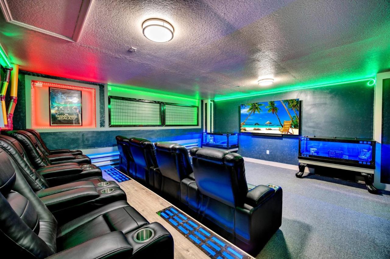 Near Disney! Spacious 5Br Resort Home With Private Pool, Hot Tub And Theater! Orlando Extérieur photo